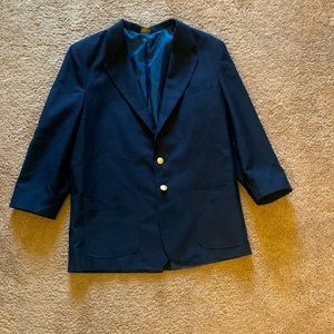 Class club Dillards Navy Blue suit jacket size 18 regular